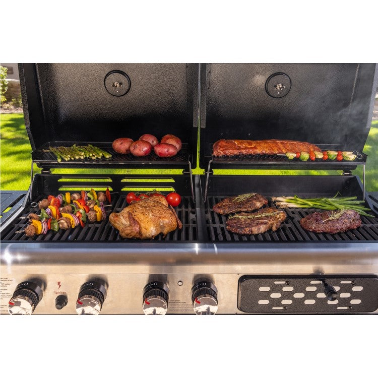 Pit Boss Memphis 2.0 Ultimate Gas and Charcoal Combo BBQ Grill with Smoker - SKU: PB11064