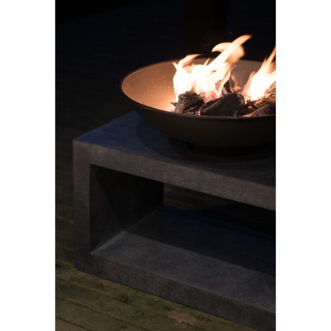 Ivyline Fire bowl & Rectangle Console Cement  SKU: 957757