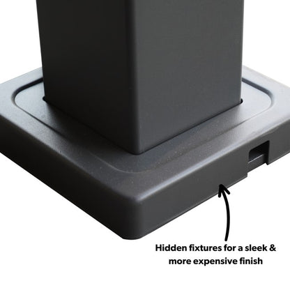 Heavy Duty Aluminium Hot Tub Pergola with Louvred Roof - 6 x 3m   SKU: OL6X3